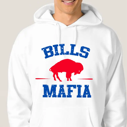Retro Buffalo Mafia Unisex Fleece Hoodie (Copy)