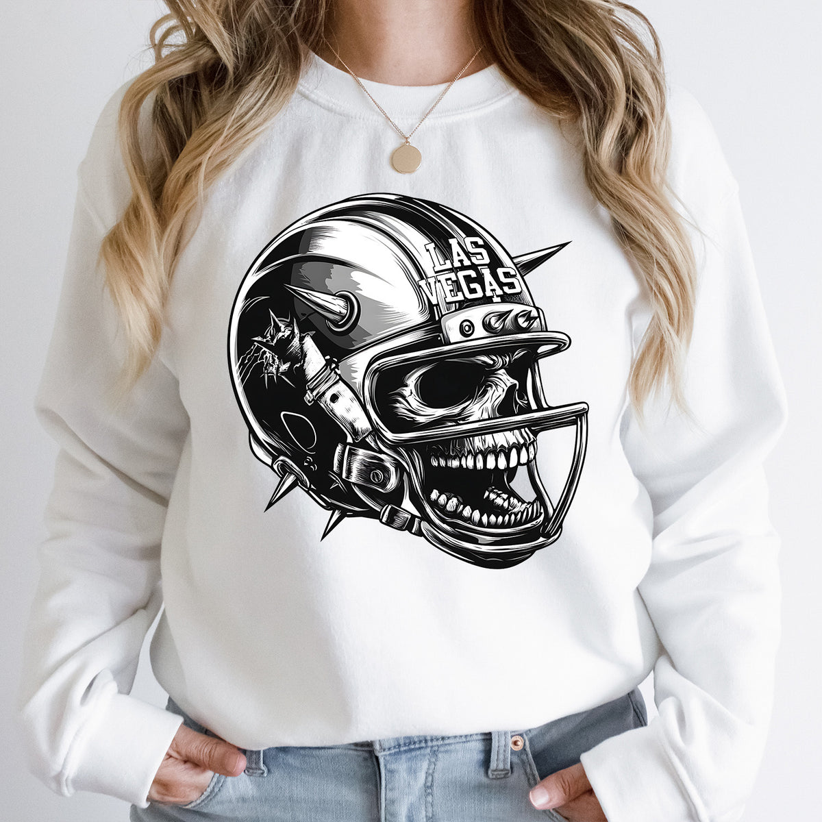 Las Vegas Vintage Cartoon Unisex Sweatshirt