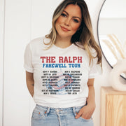 The Farewell Ralph Stadium Tour - Back Print Unisex T-shirt