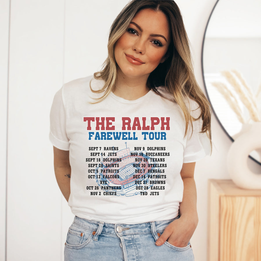 The Farewell Ralph Stadium Tour - Back Print Unisex T-shirt