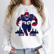 New York Football Vintage Cartoon Unisex Sweatshirt