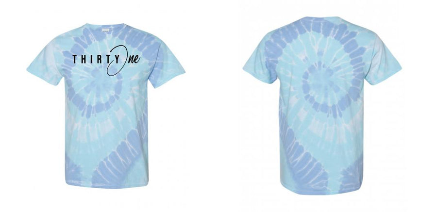 Multi-Color Spiral Tie-Dyed T-Shirt - Design Your Own