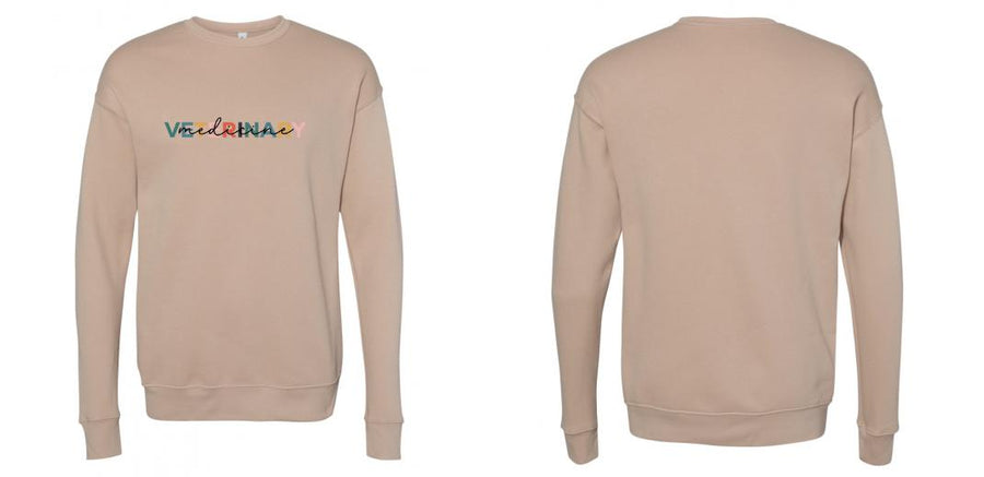 BELLA + CANVAS - Sponge Fleece Drop Shoulder Crewneck Sweatshirt - Design Your Own
