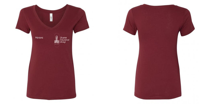 Next Level - Women's Ideal V-Neck T-Shirt - Design Your Own