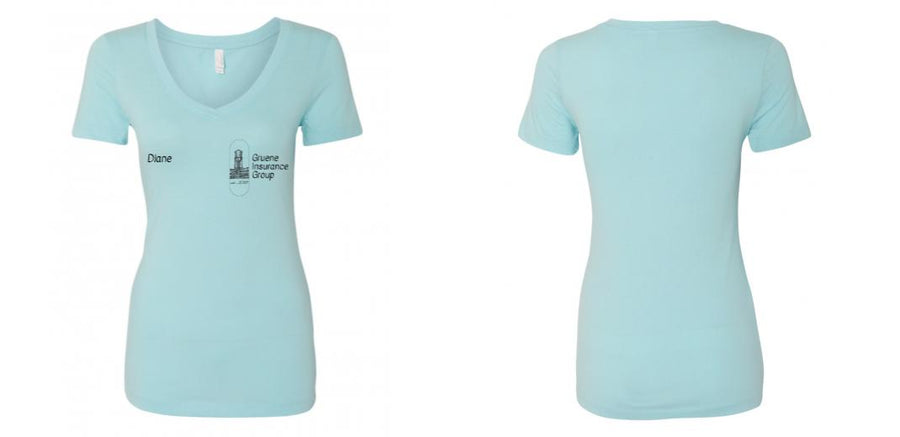 Next Level - Women's Ideal V-Neck T-Shirt - Design Your Own