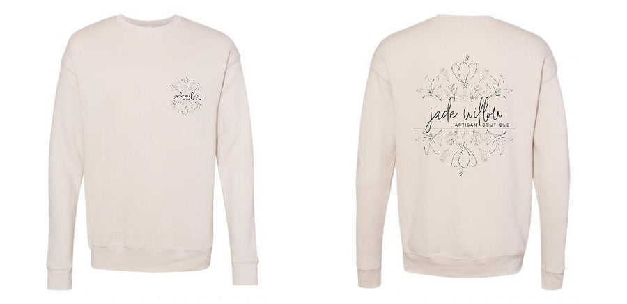 BELLA + CANVAS - Sponge Fleece Drop Shoulder Crewneck Sweatshirt - Design Your Own