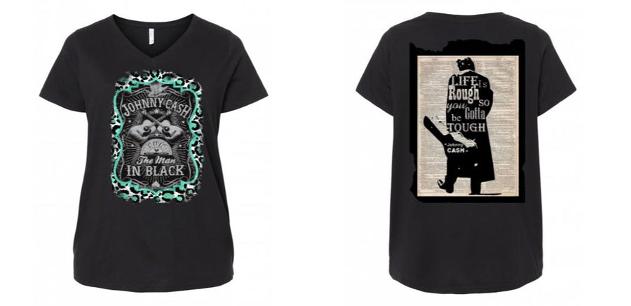 Curvy V-Neck - Design Your Own