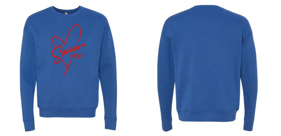 BELLA + CANVAS - Sponge Fleece Drop Shoulder Crewneck Sweatshirt - Design Your Own