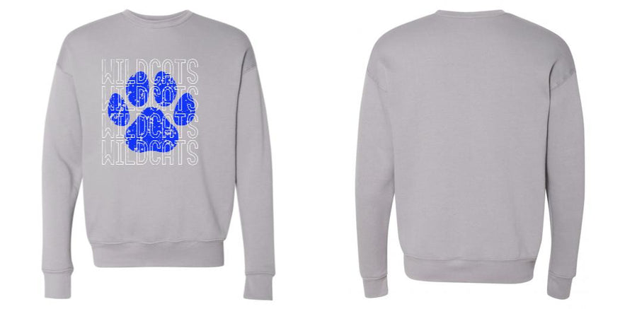 BELLA + CANVAS - Sponge Fleece Drop Shoulder Crewneck Sweatshirt - Design Your Own