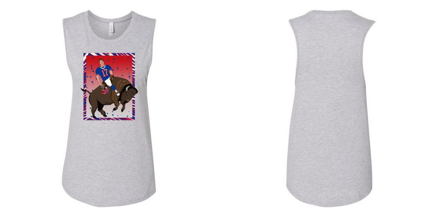Women's Jersey Muscle Tank - Design Your Own