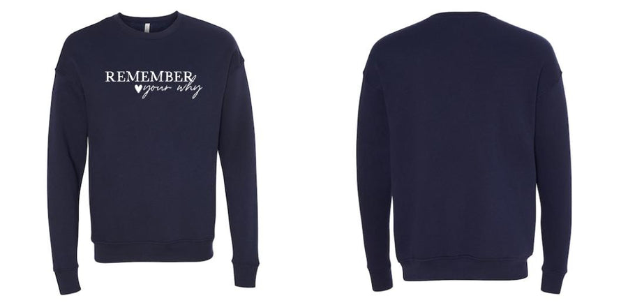 BELLA + CANVAS - Sponge Fleece Drop Shoulder Crewneck Sweatshirt - Design Your Own