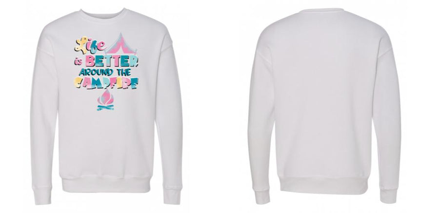 BELLA + CANVAS - Sponge Fleece Drop Shoulder Crewneck Sweatshirt - Design Your Own
