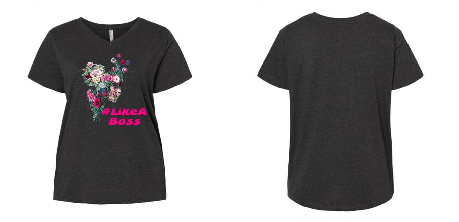 Curvy V-Neck - Design Your Own