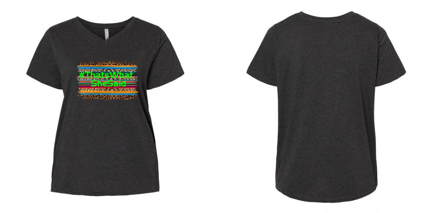 Curvy V-Neck - Design Your Own