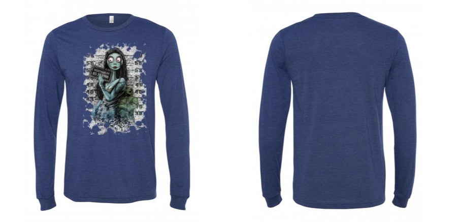 Unisex Triblend Long Sleeve Tee - Design Your Own