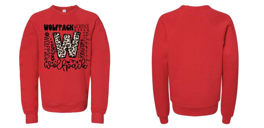 Youth Sponge Fleece Crewneck Sweatshirt - Design Your Own