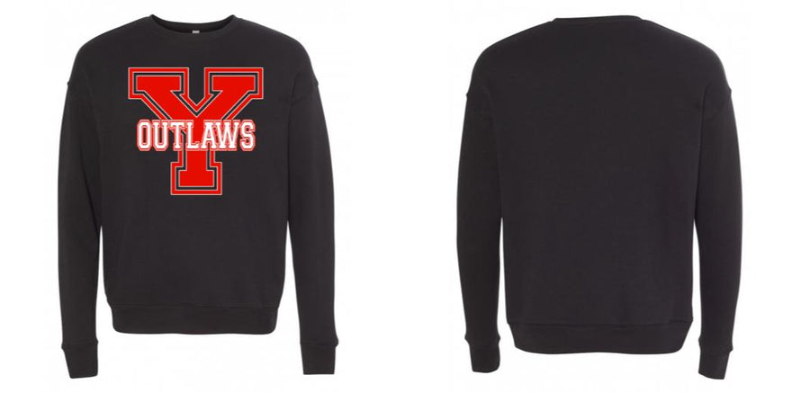 BELLA + CANVAS - Sponge Fleece Drop Shoulder Crewneck Sweatshirt - Design Your Own