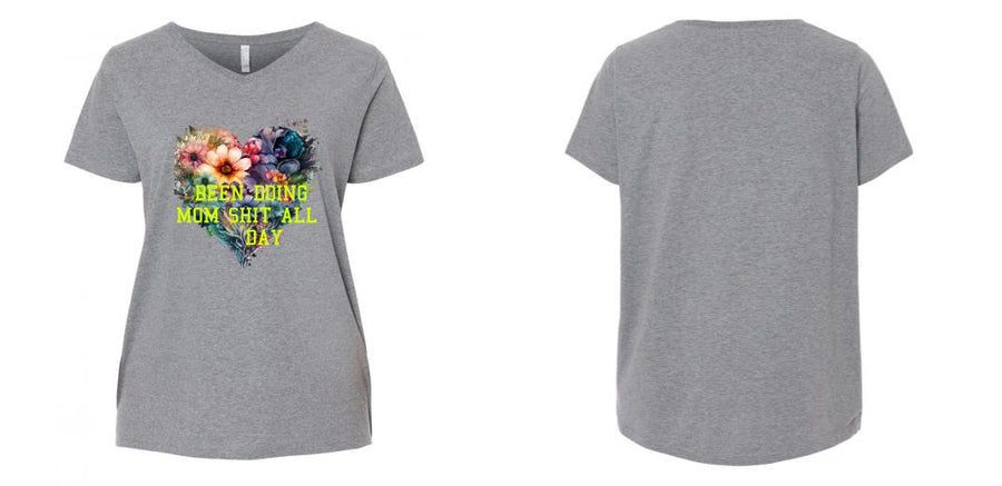 Curvy V-Neck - Design Your Own