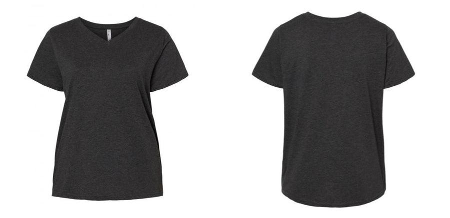 Curvy V-Neck - Design Your Own