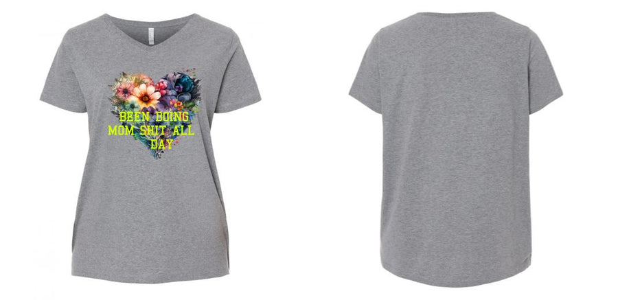 Curvy V-Neck - Design Your Own