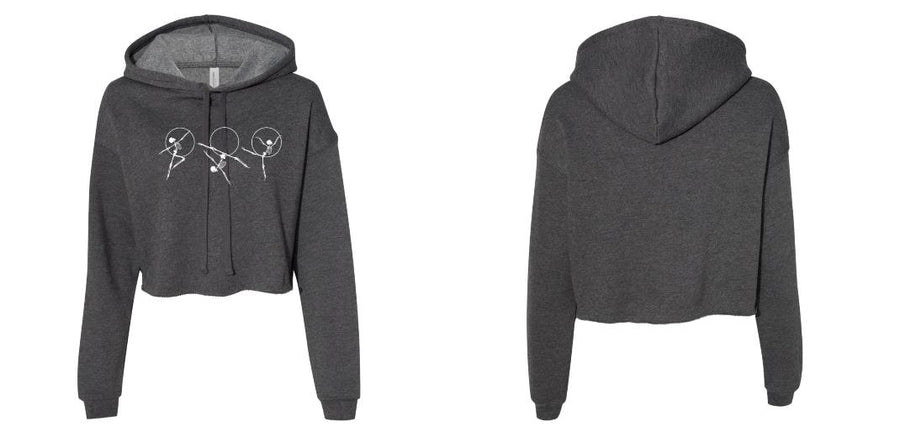 BELLA + CANVAS - Women's Crop Fleece Hoodie - Design Your Own