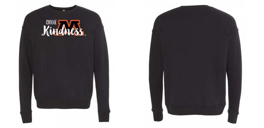 BELLA + CANVAS - Sponge Fleece Drop Shoulder Crewneck Sweatshirt - Design Your Own