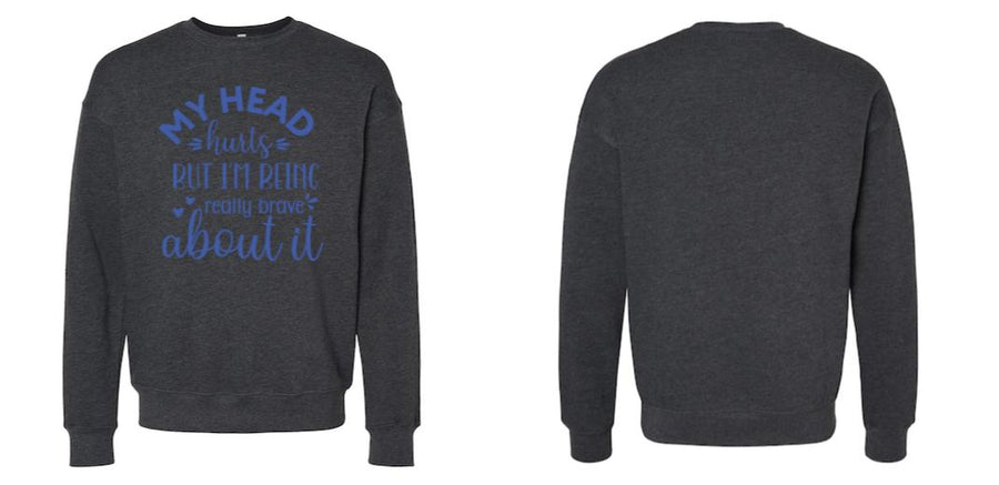BELLA + CANVAS - Sponge Fleece Drop Shoulder Crewneck Sweatshirt - Design Your Own