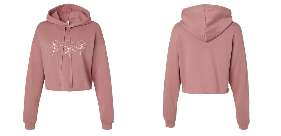 BELLA + CANVAS - Women's Crop Fleece Hoodie - Design Your Own