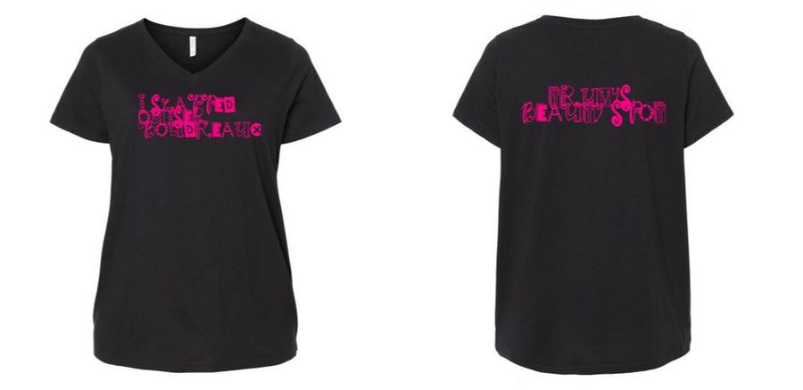 Curvy V-Neck - Design Your Own