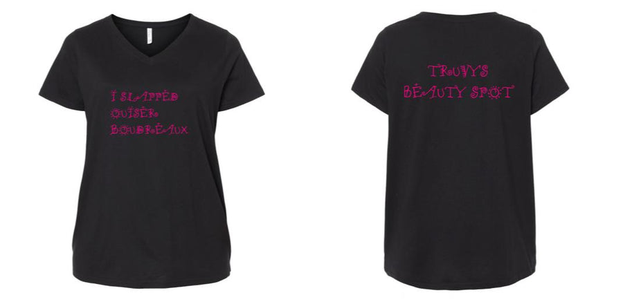 Curvy V-Neck - Design Your Own