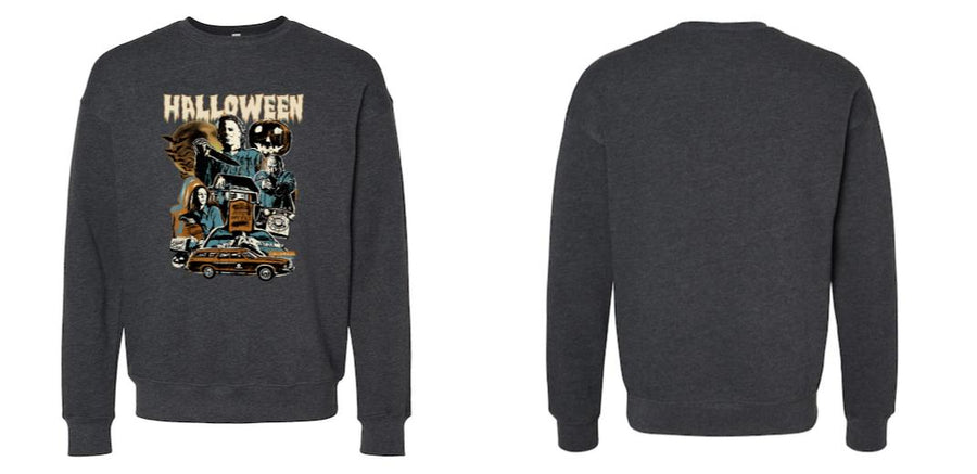 BELLA + CANVAS - Sponge Fleece Drop Shoulder Crewneck Sweatshirt - Design Your Own