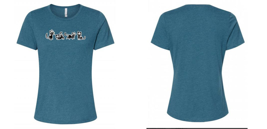 Bella Canvas Women's Relaxed Crew Neck T-Shirt - Design Your Own