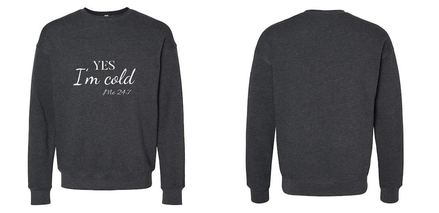 BELLA + CANVAS - Sponge Fleece Drop Shoulder Crewneck Sweatshirt - Design Your Own