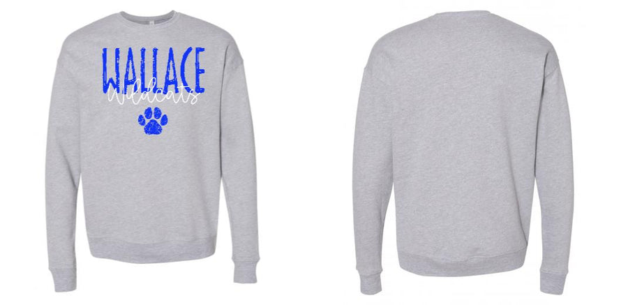 BELLA + CANVAS - Sponge Fleece Drop Shoulder Crewneck Sweatshirt - Design Your Own