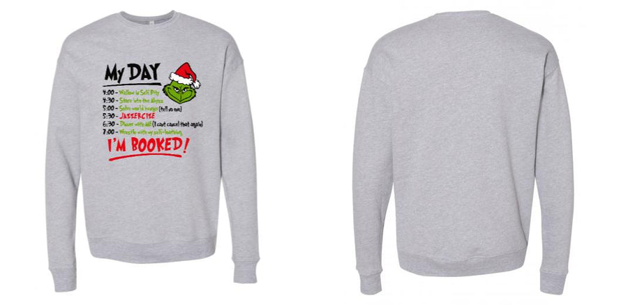 BELLA + CANVAS - Sponge Fleece Drop Shoulder Crewneck Sweatshirt - Design Your Own