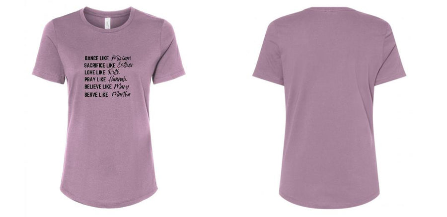 Bella Canvas Women's Relaxed Crew Neck T-Shirt - Design Your Own