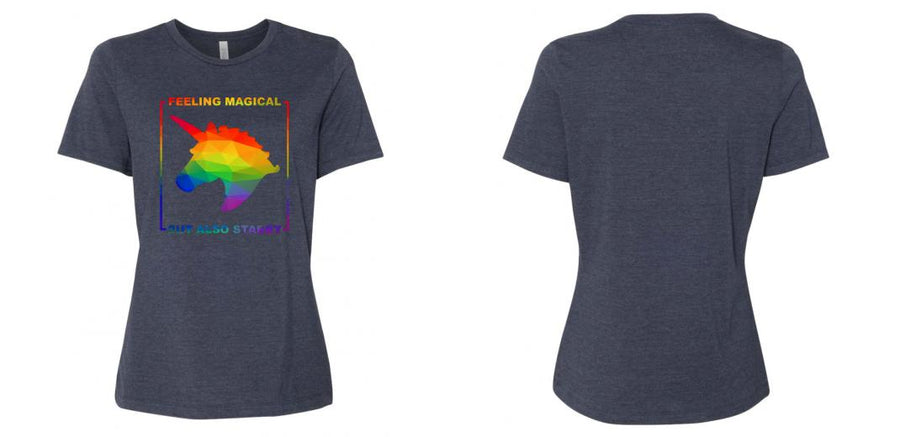 Bella Canvas Women's Relaxed Crew Neck T-Shirt - Design Your Own