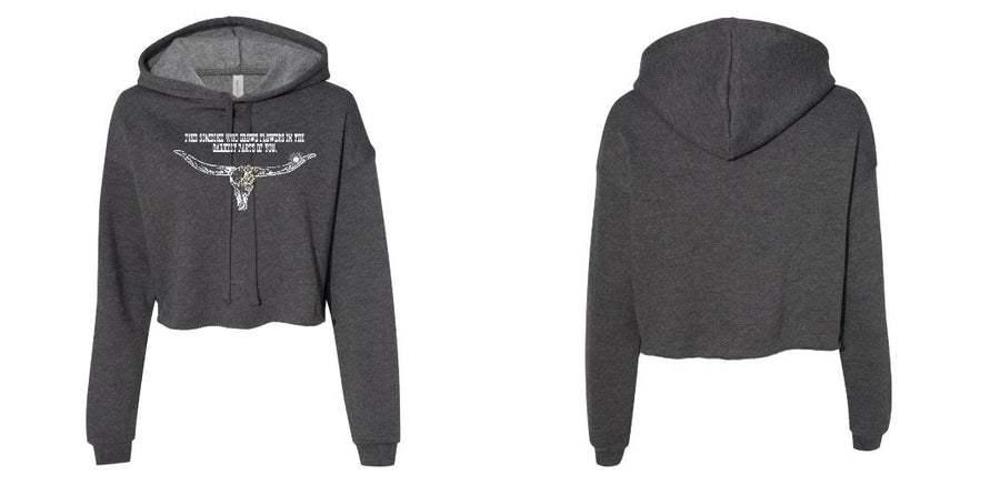 BELLA + CANVAS - Women's Crop Fleece Hoodie - Design Your Own