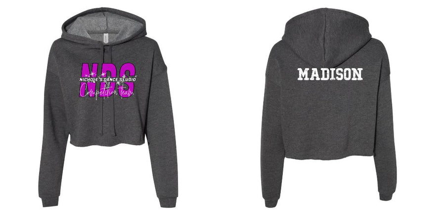 BELLA + CANVAS - Women's Crop Fleece Hoodie - Design Your Own