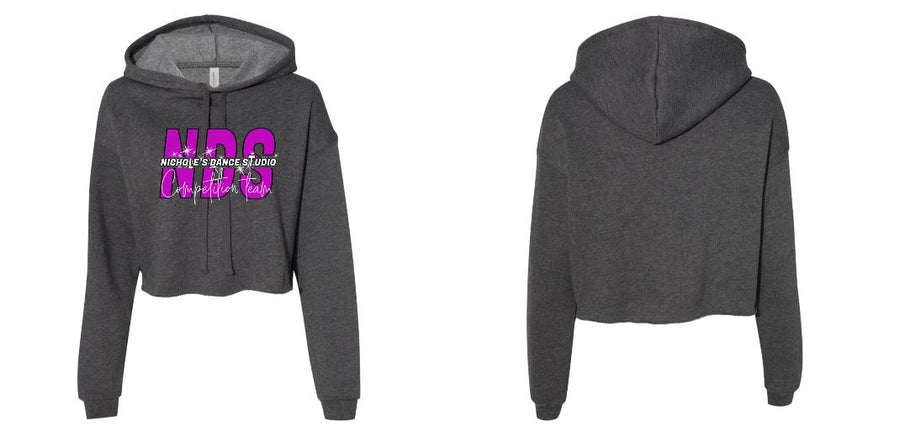 BELLA + CANVAS - Women's Crop Fleece Hoodie - Design Your Own