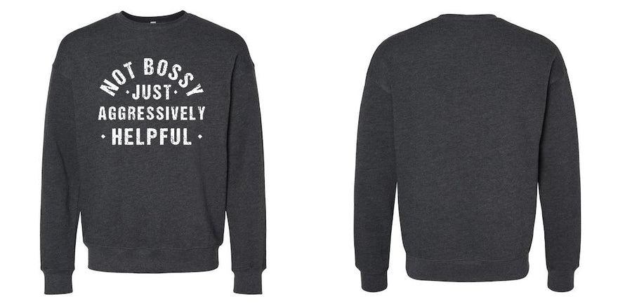 BELLA + CANVAS - Sponge Fleece Drop Shoulder Crewneck Sweatshirt - Design Your Own