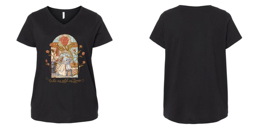 Curvy V-Neck - Design Your Own