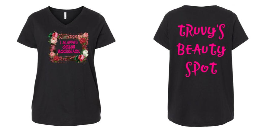 Curvy V-Neck - Design Your Own
