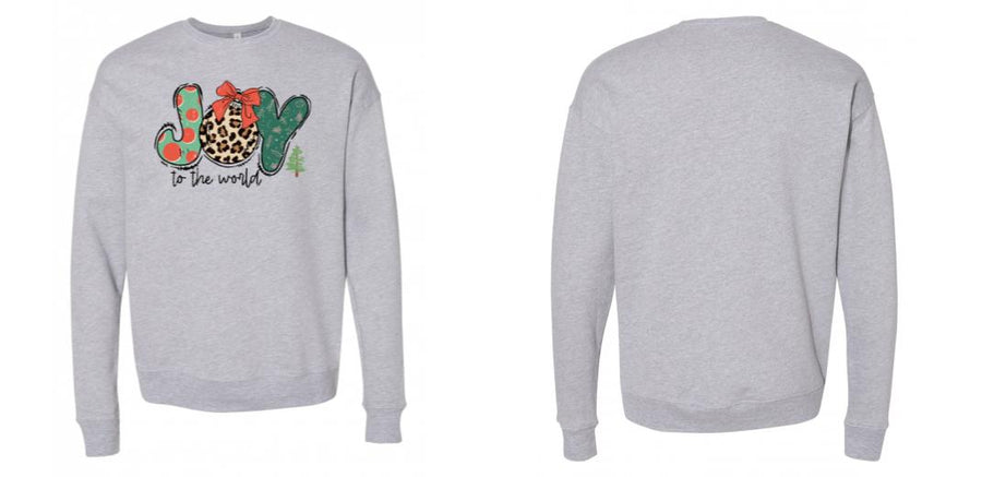 BELLA + CANVAS - Sponge Fleece Drop Shoulder Crewneck Sweatshirt - Design Your Own