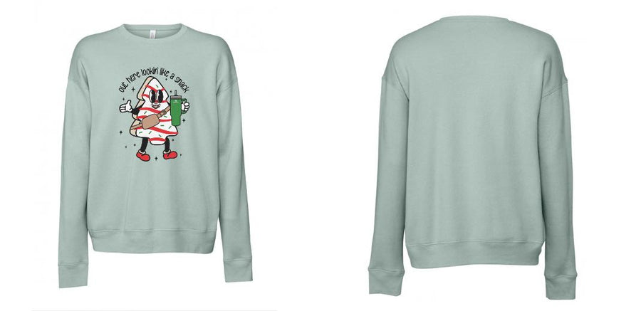 BELLA + CANVAS - Sponge Fleece Drop Shoulder Crewneck Sweatshirt - Design Your Own