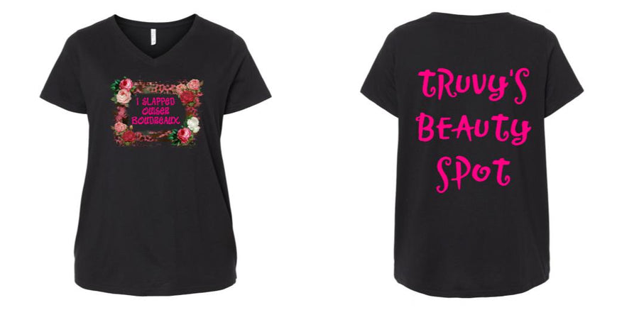 Curvy V-Neck - Design Your Own