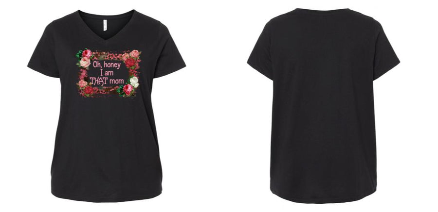 Curvy V-Neck - Design Your Own