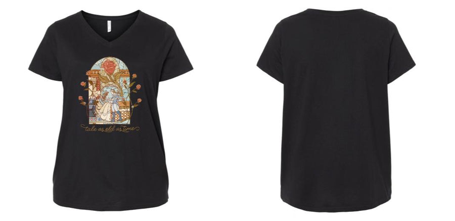 Curvy V-Neck - Design Your Own