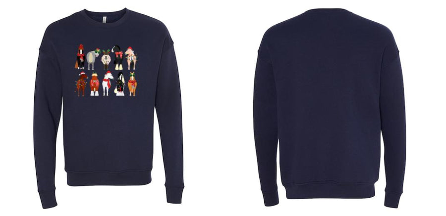 BELLA + CANVAS - Sponge Fleece Drop Shoulder Crewneck Sweatshirt - Design Your Own