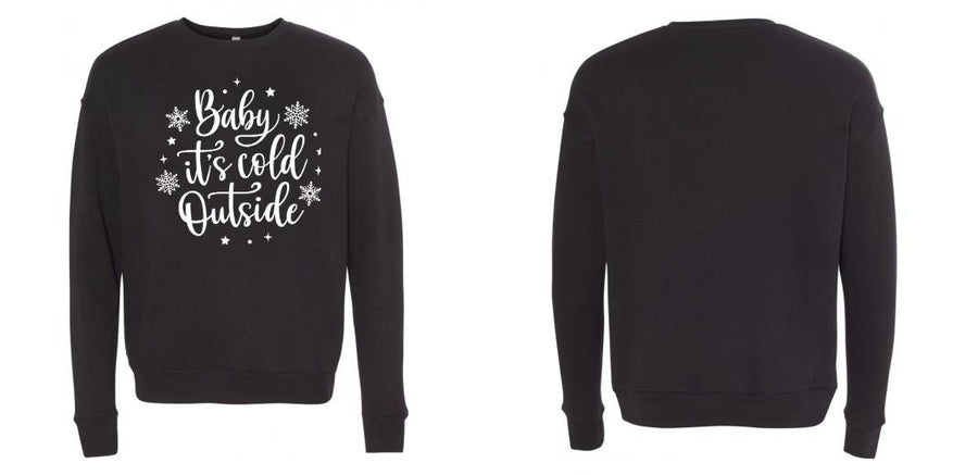 BELLA + CANVAS - Sponge Fleece Drop Shoulder Crewneck Sweatshirt - Design Your Own
